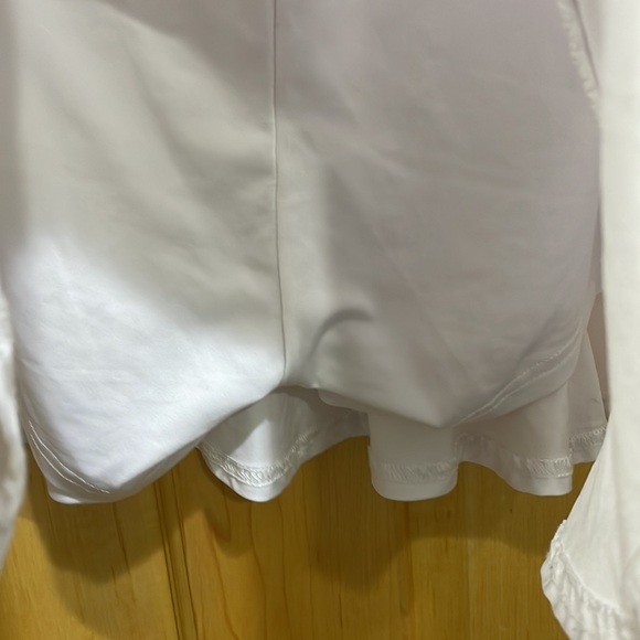 Ekouaer athletic white shirt attach trunks size S - Picture 9 of 12